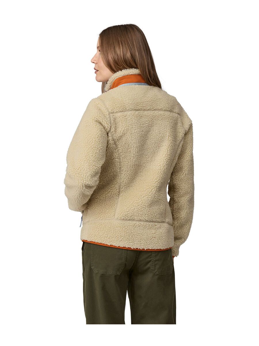 Patagonia Women's Classic Retro-X Jacket, dark natural w/redtail rust - Bild 3