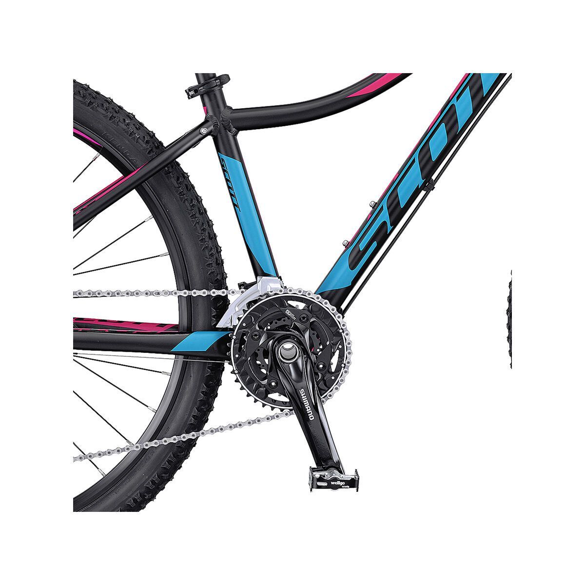 Scott Contessa Scale 710, black/turquoise/pink - Bild 3