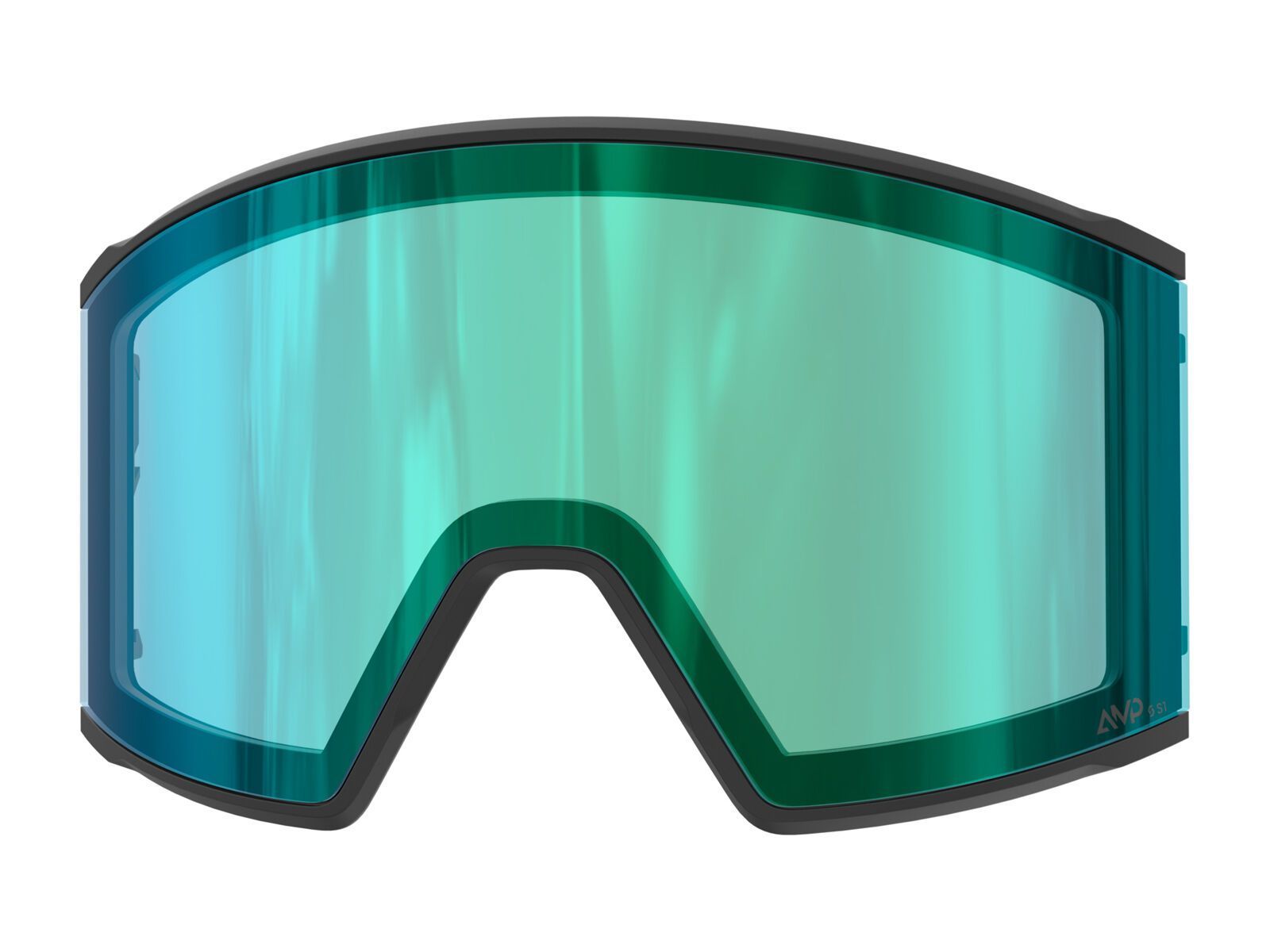 Scott React Scheibe, AMP Aurora Green Chrome - Bild 1