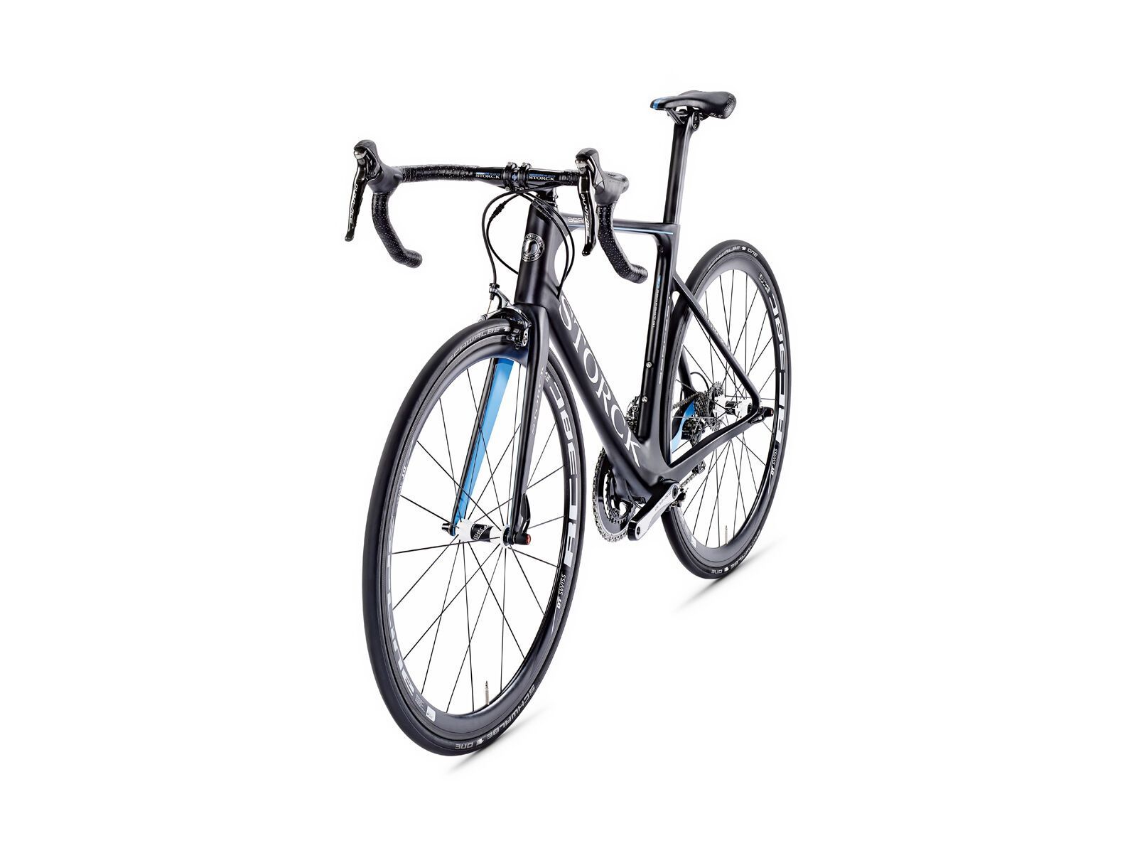 Storck Aerfast Pro G1 Dura Ace Di2 Race, matt black/blue - Bild 3