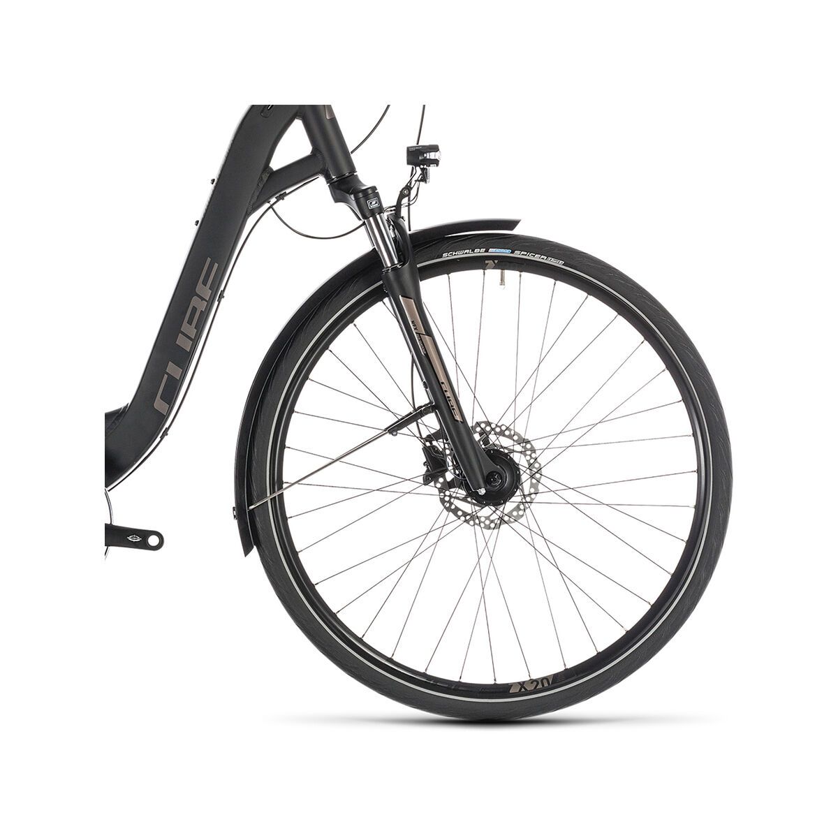 Cube Touring EXC Easy Entry, black´n´brown - Bild 2