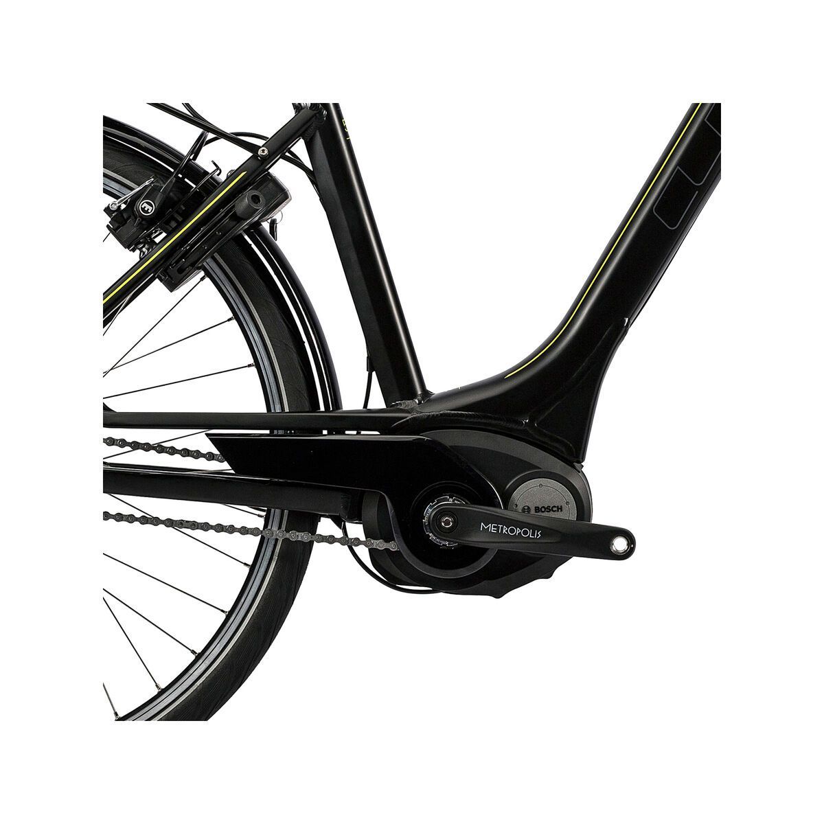 Cube Travel Hybrid RT 500 Easy Entry, black´n´lime - Bild 3