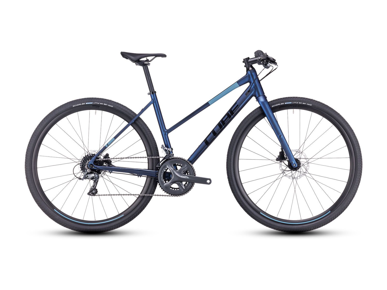 Cube Nulane Trapeze, velvetblue´n´black - Bild 1