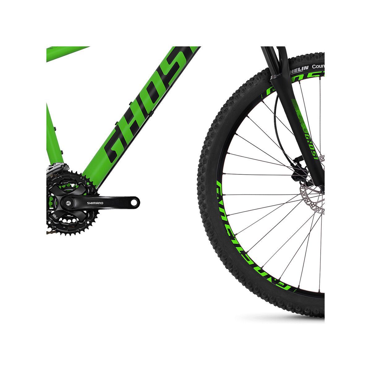 Ghost Kato 3.7 AL, riot green/night black - Bild 4