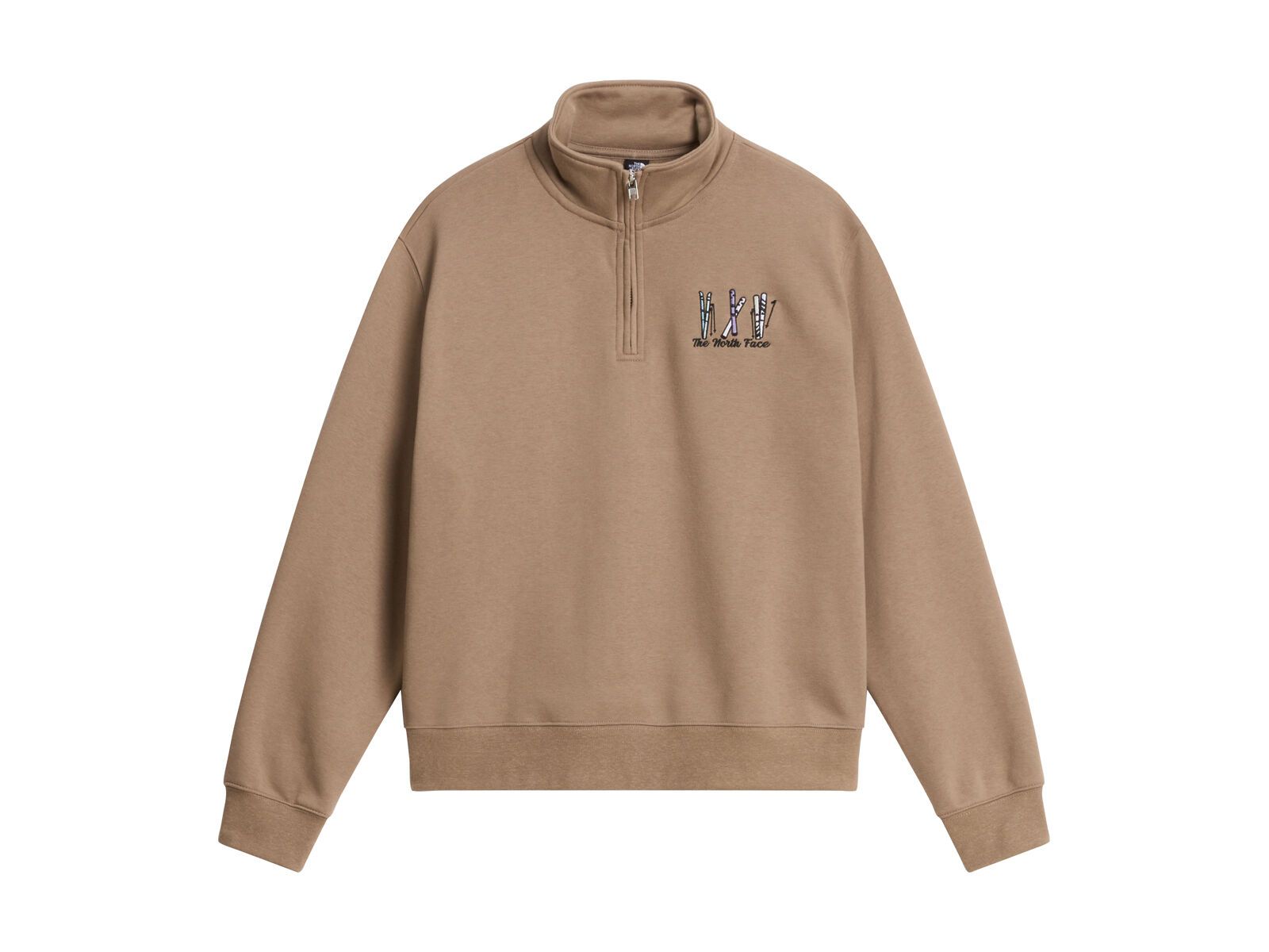 The North Face W Ski Embro Relaxed 1/4 Zip Graphic, garnet - Bild 1