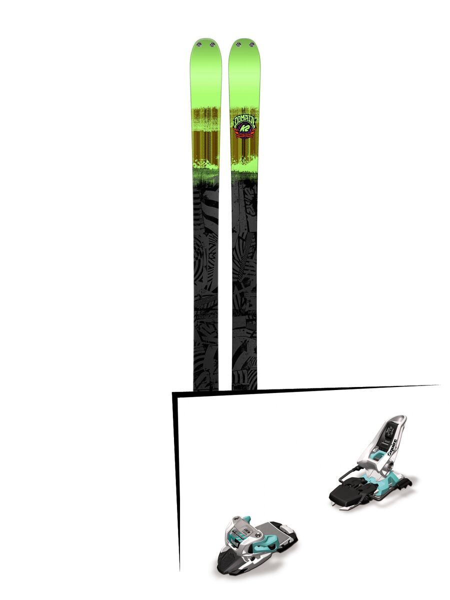 K2 SKI Set: Domain 2015 + Marker Squire 11 - Bild 1