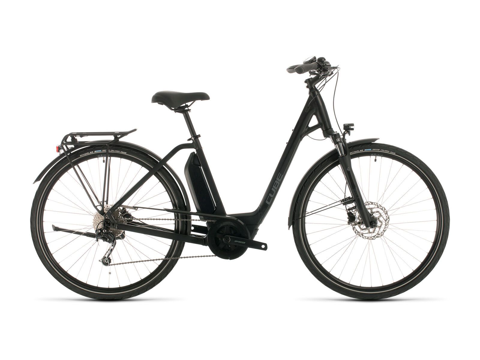 Cube Town Sport Hybrid ONE 400, black´n´grey - Bild 1