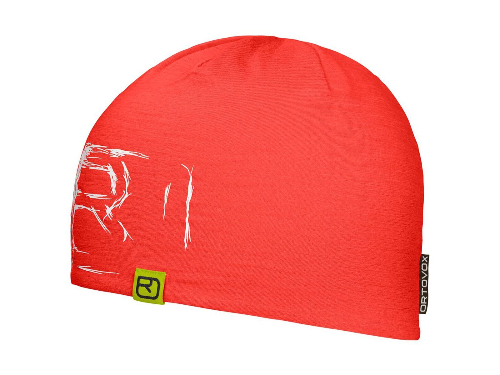 Ortovox 120 Merino Tec Logo Beanie, coral - Bild 1