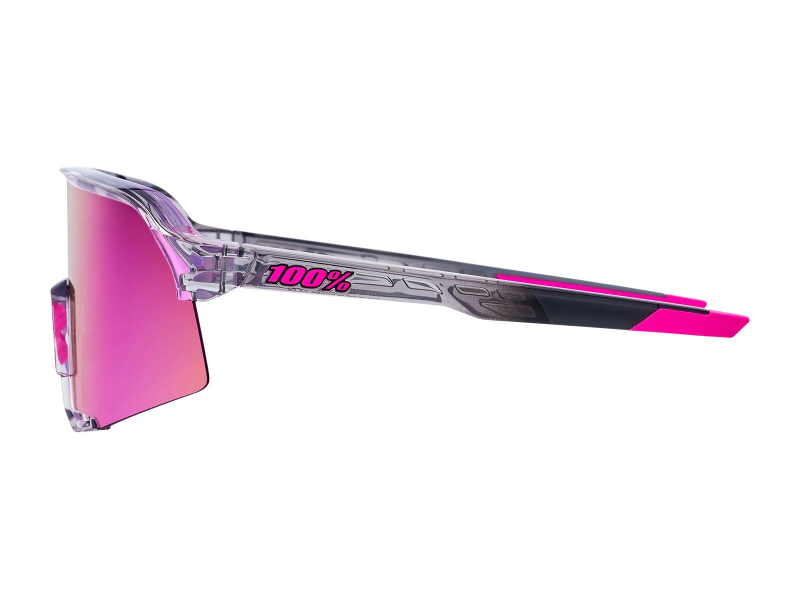 100% S3 Tokio Night Edition, Purple ML Mirror Lens / pol. transl. grey - Bild 3