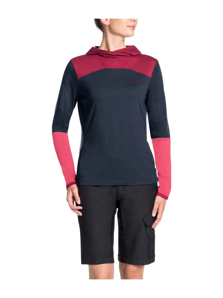 Vaude Women's Tremalzo LS Shirt, eclipse/pink - Bild 3
