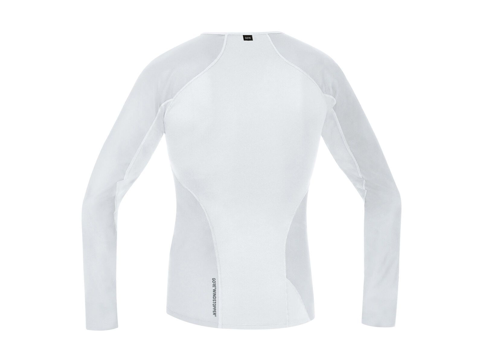 GOREWEAR M Gore Windstopper Base Layer Thermo Shirt Langarm, light grey/white - Bild 2