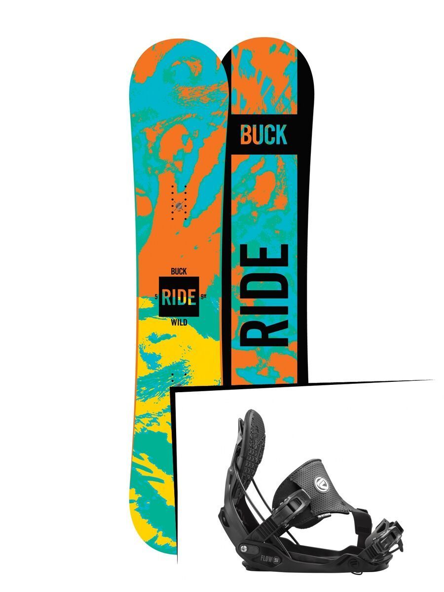 Set: Ride Buck Wild 2016 + Flow Five Hybrid (1513184S) - Bild 1