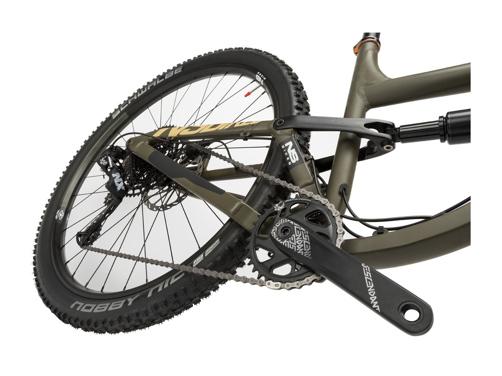 NS Bikes Nerd Lite, army green - Bild 7
