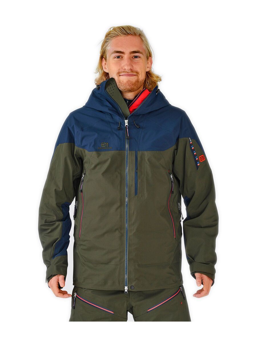 Elevenate Men's Bec de Rosses Jacket, deep forest - Bild 2