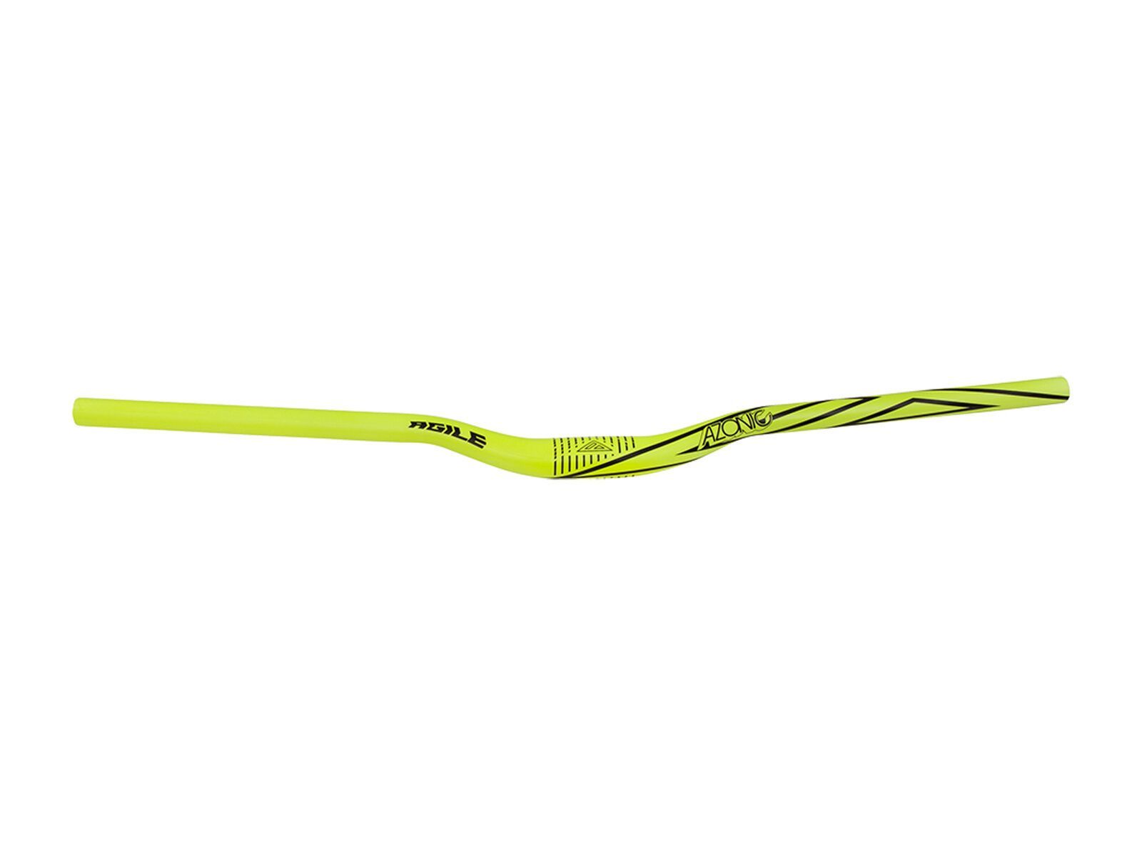 Azonic Agile Handlebar 25,4 mm Rise, neon yellow - Bild 1
