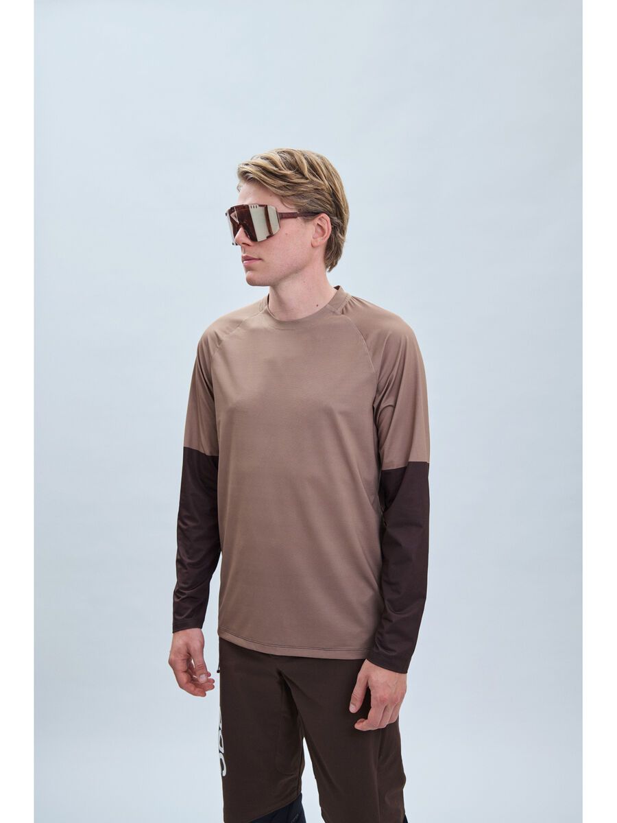 POC M's Essential MTB LS Jersey, jasper brown - Bild 6