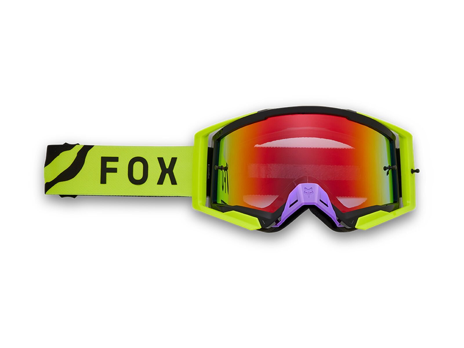 Fox Airspace Throttle Goggle, Spark Mirror / black/yellow - Bild 1