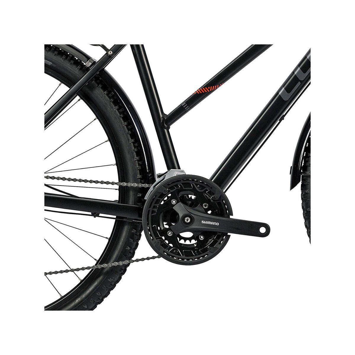 Cube Travel Trapeze, black grey red - Bild 3