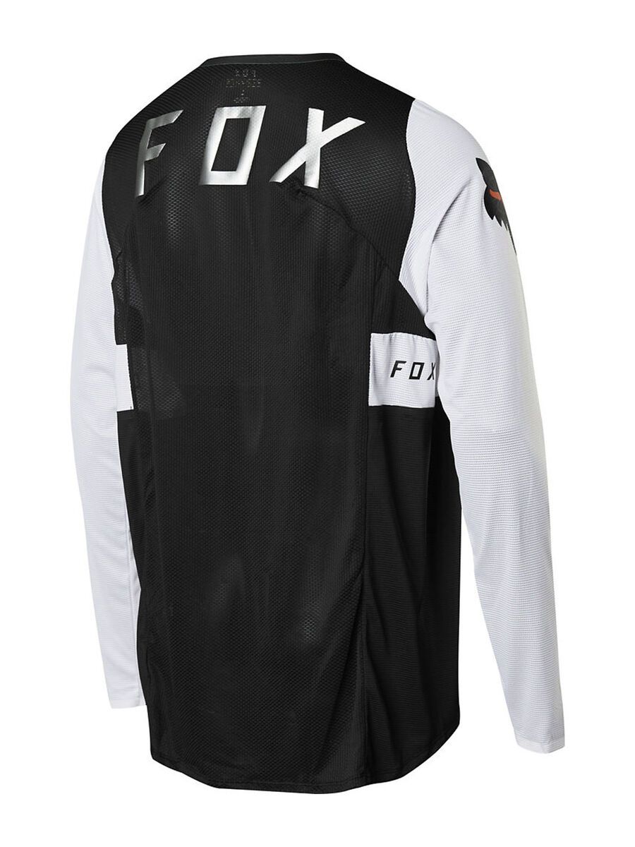Fox Flexair LS Gothik Jersey, black/white/orange - Bild 2