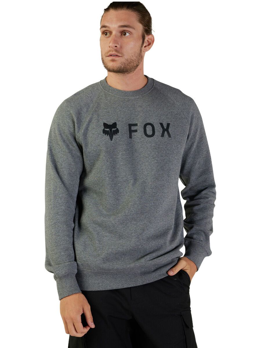 Fox Absolute Fleece Crew, heather graphite - Bild 4