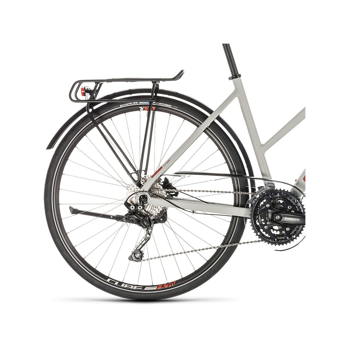 Cube Touring EXC Trapeze, grey´n´orange - Bild 4