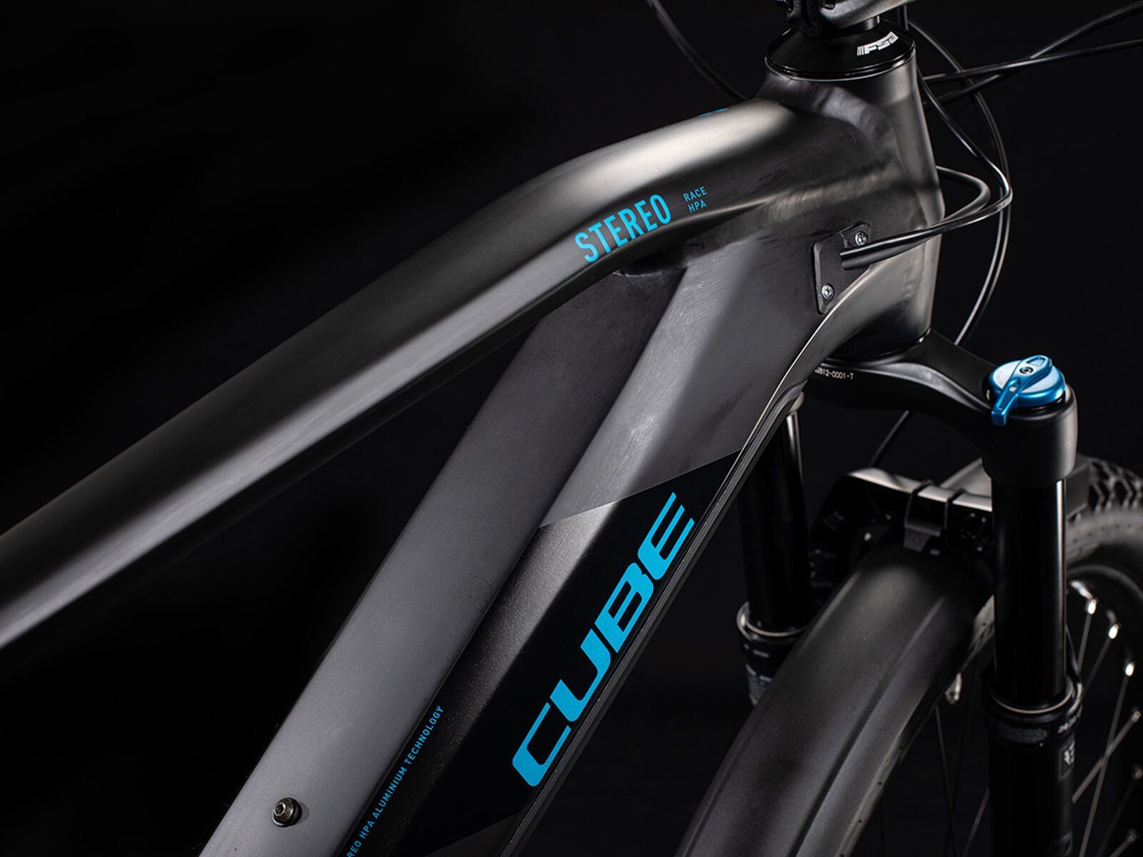 Cube Stereo Hybrid 120 Race Allroad 29500, black´n´blue - Bild 5