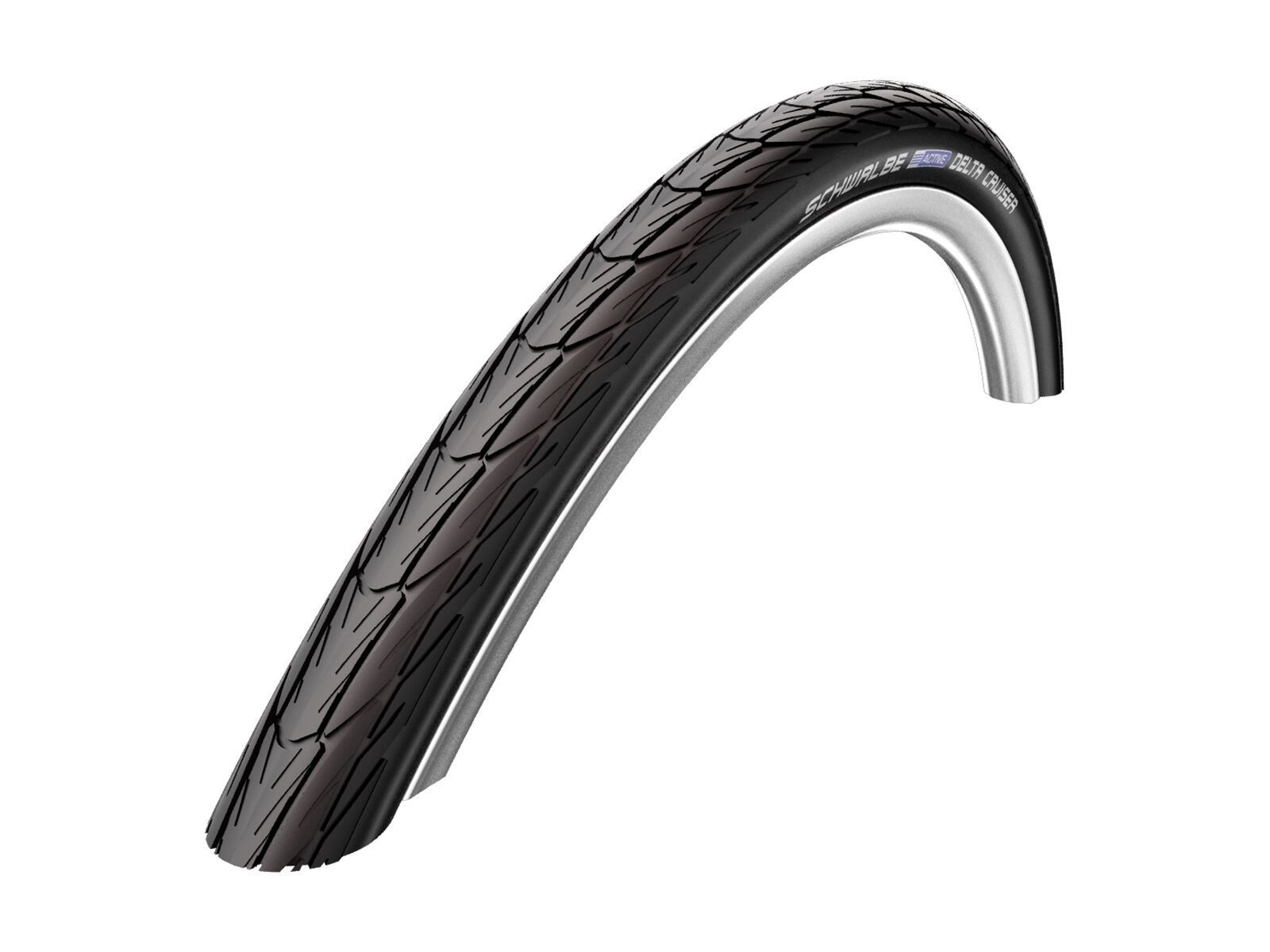 Schwalbe Delta Cruiser Active, 28 Zoll, black-reflex - Bild 1