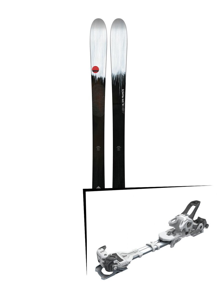 Set: Line Sir Francis Bacon 2018 + Tyrolia Ambition 12 AT solid white black - Bild 1
