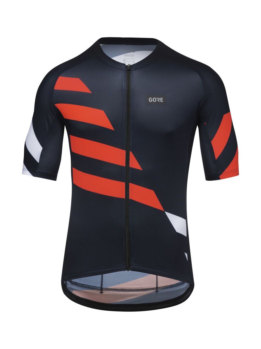 GOREWEAR Spirit Signal Chaos Trikot Herren, orbit blue / fireball - Bild 1