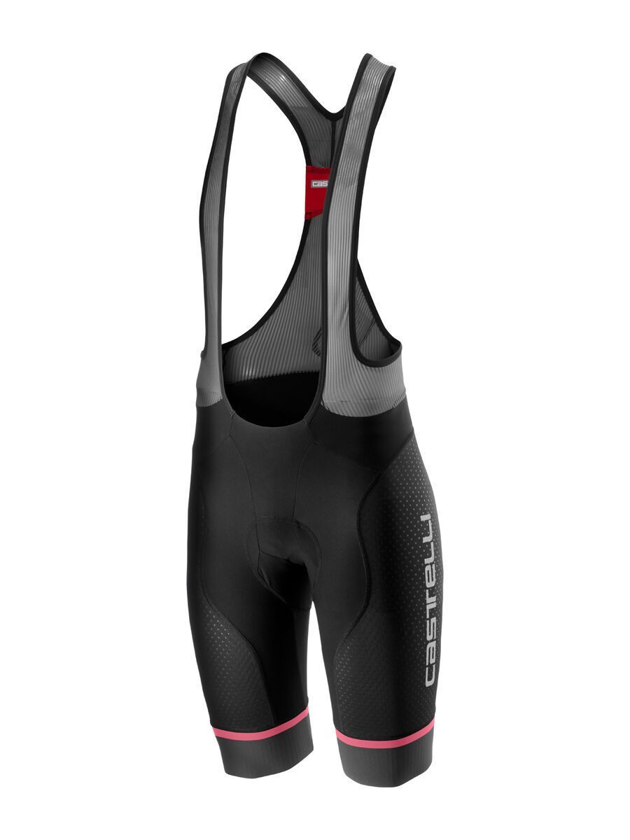 Castelli Free Aero Race 4 Bibshort, black/dark gray/pink - Bild 1