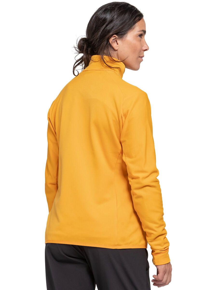 Schöffel Fleece Jkt Style Blaueis WMS, orange glow - Bild 5
