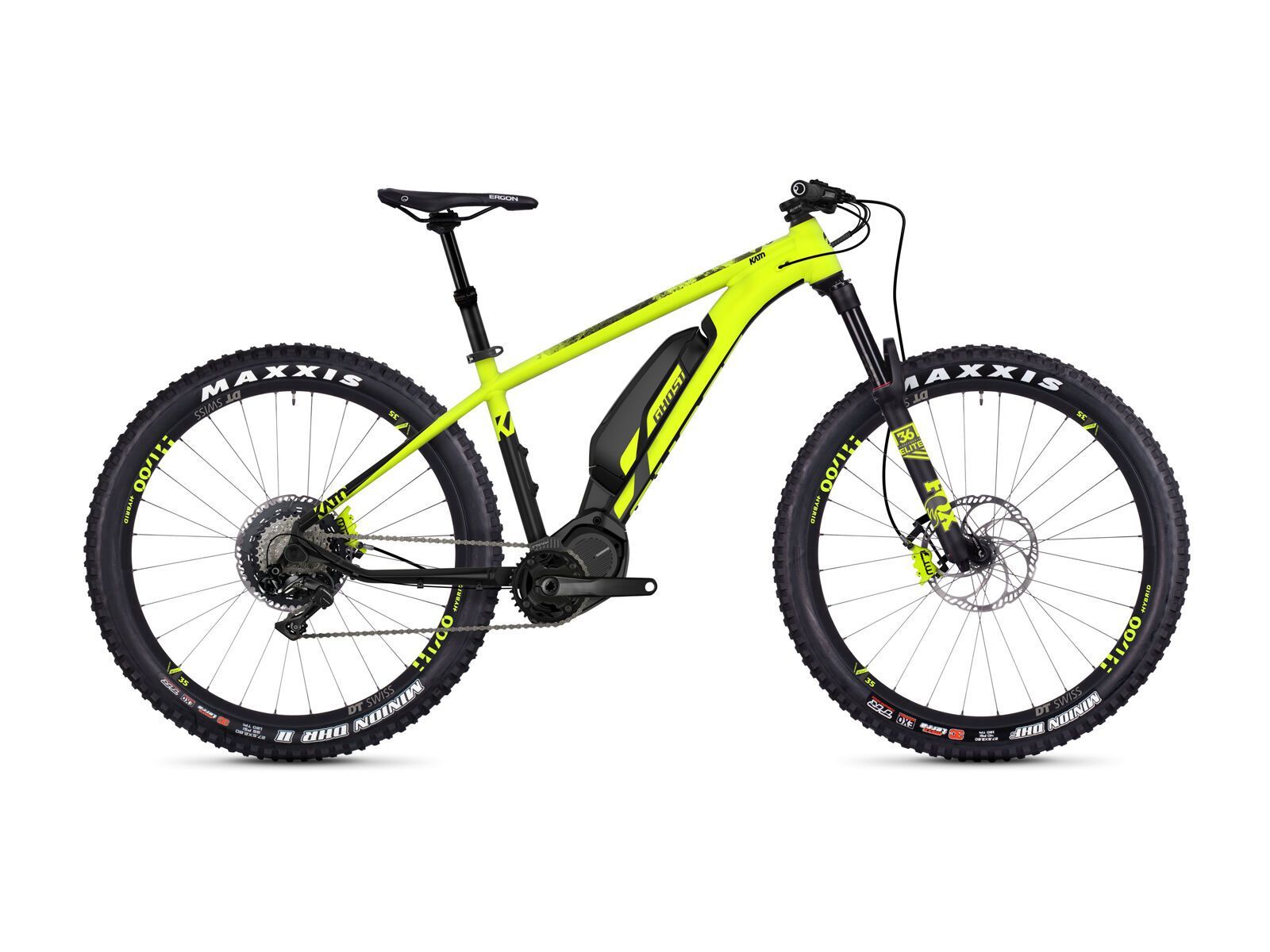 Ghost Hybride Kato S8.7+ AL, neon yellow/night black - Bild 1
