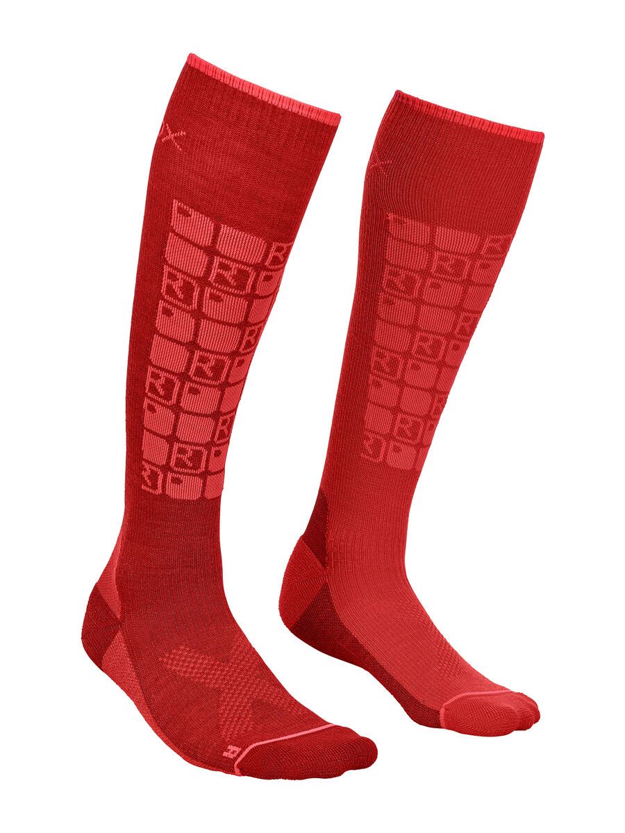 Ortovox Merino Ski Compression Socks W, dark blood - Bild 1