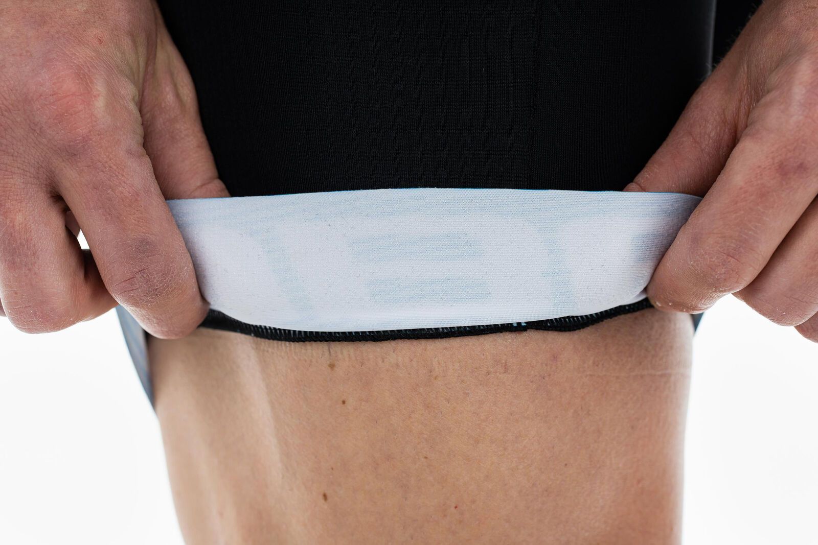 Cube Teamline Trägerhose kurz, black´n´blue´n´red - Bild 5