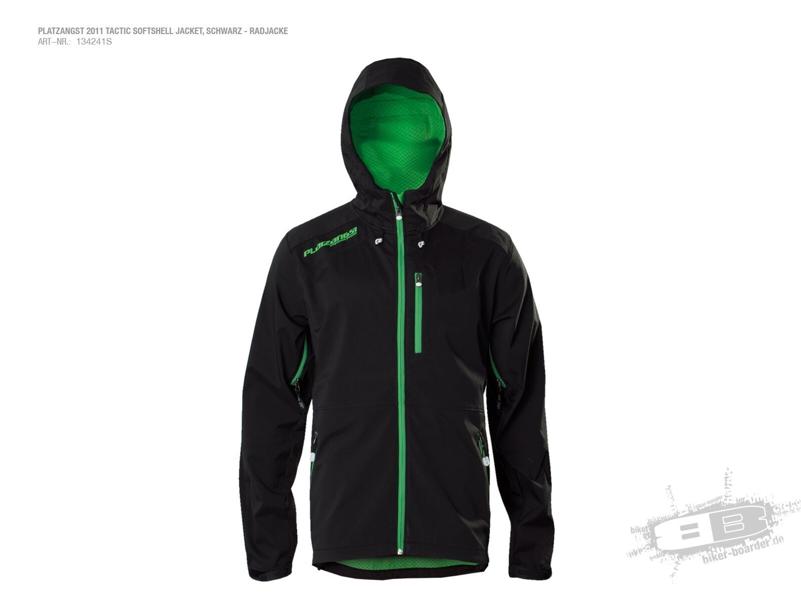 Platzangst Tactic Softshell Jacket, schwarz - Bild 1