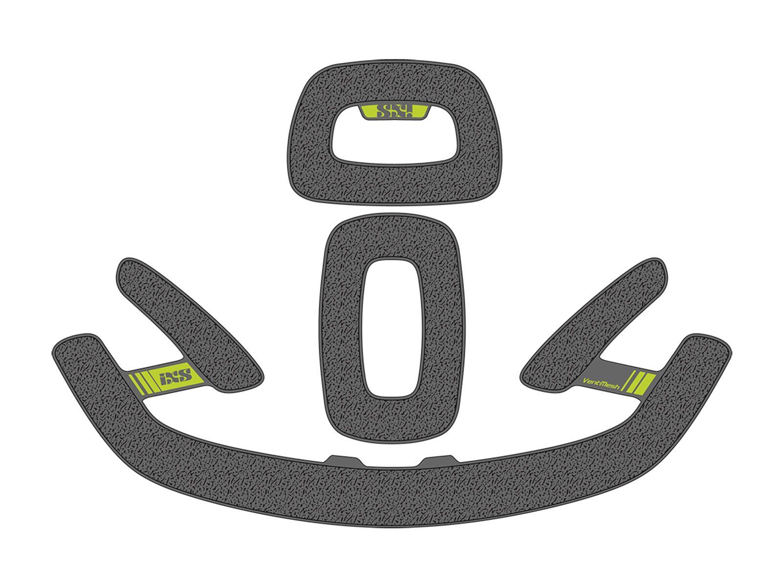 IXS Pad Kit Trigger FF MIPS, black - Bild 1