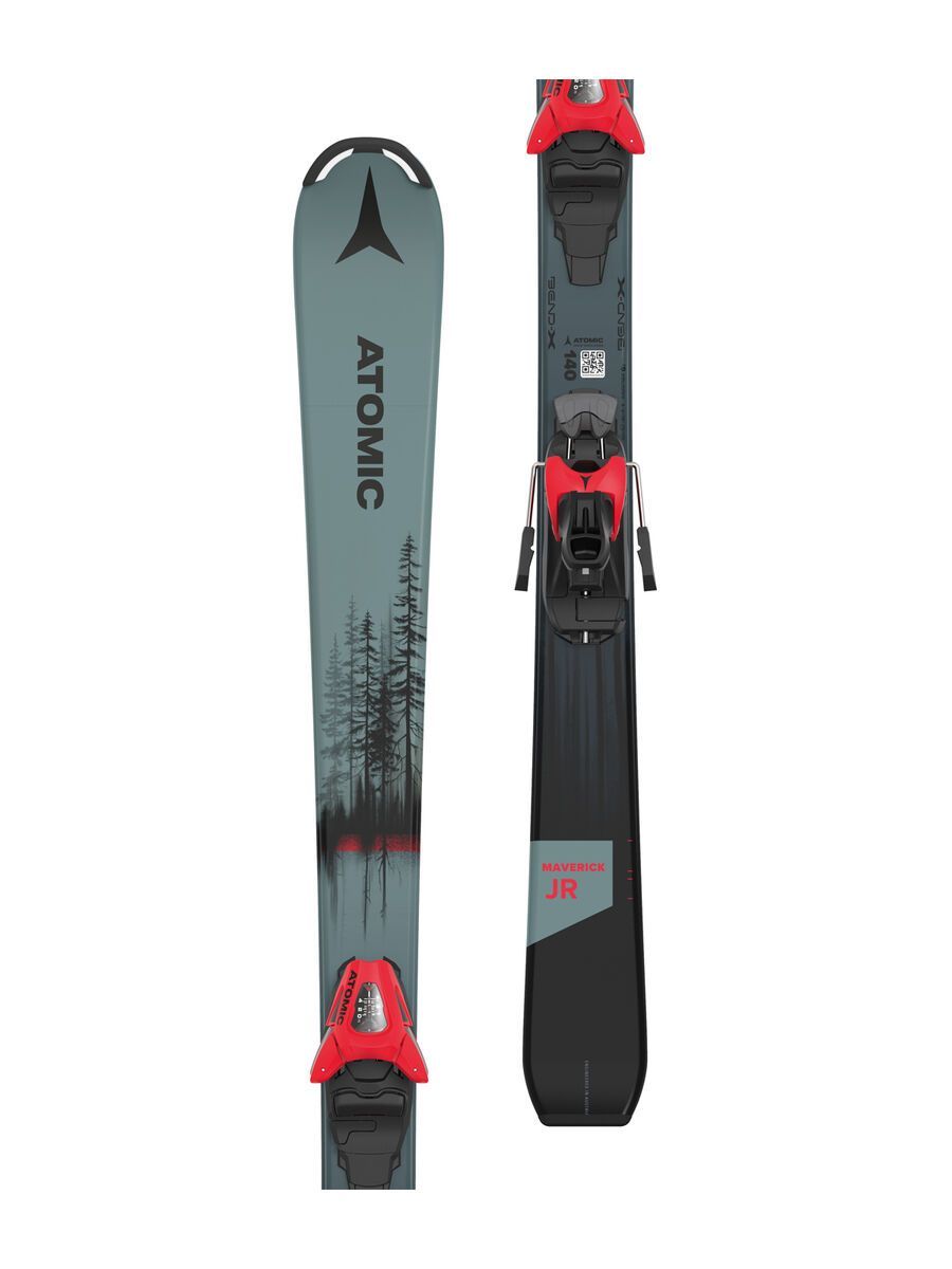 Atomic Maverick JR 130-150 + C 5 GW, metallic green s06 - Bild 3