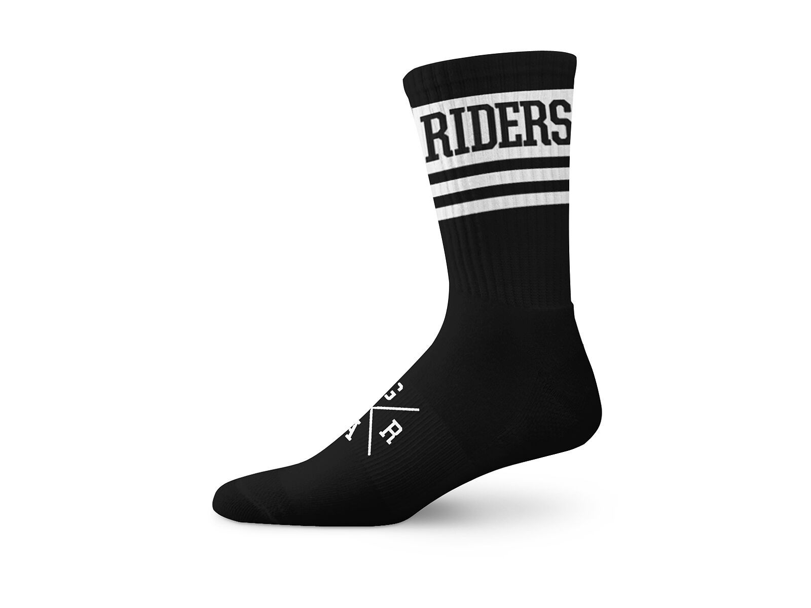 Loose Riders Cotton Socks 3-Pack Heritage, black/white/grey - Bild 2