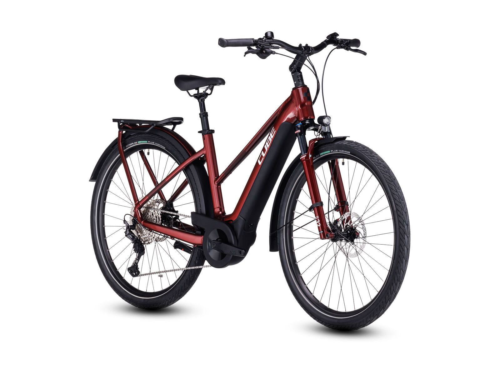Cube Touring Hybrid EXC 500 Trapeze, red´n´white - Bild 2