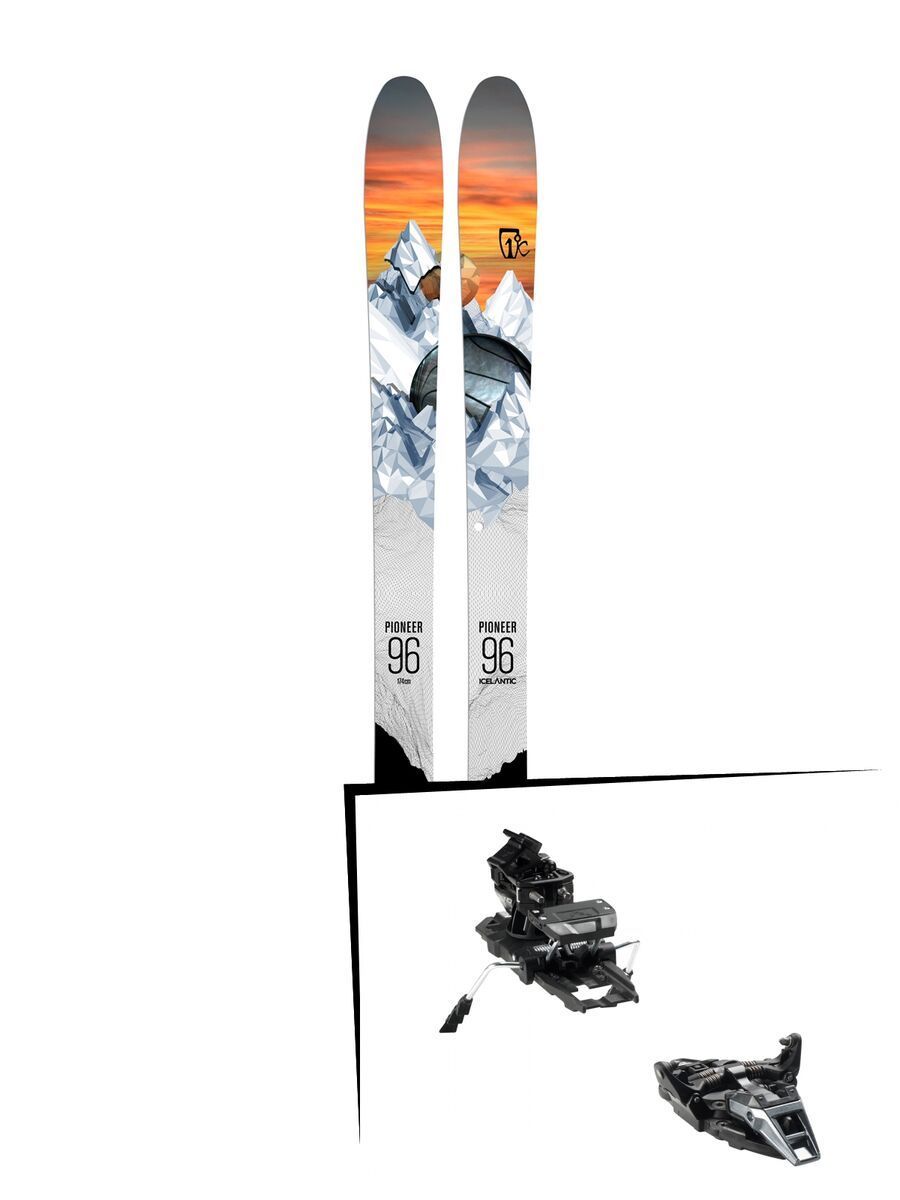 Set: Icelantic Pioneer 96 2018 + Dynafit ST Rotation 10 black - Bild 1