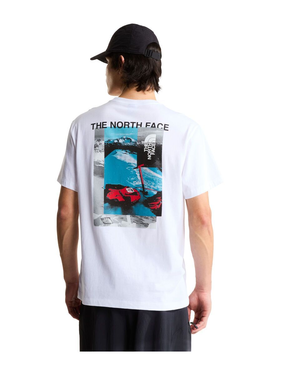 The North Face M Apex '75 Collage Relaxed SS Tee, tnf white - Bild 4