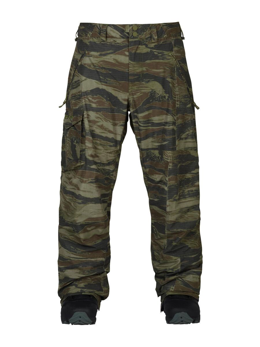 Burton Insulated Cover Pant, olive green worn tiger - Bild 1