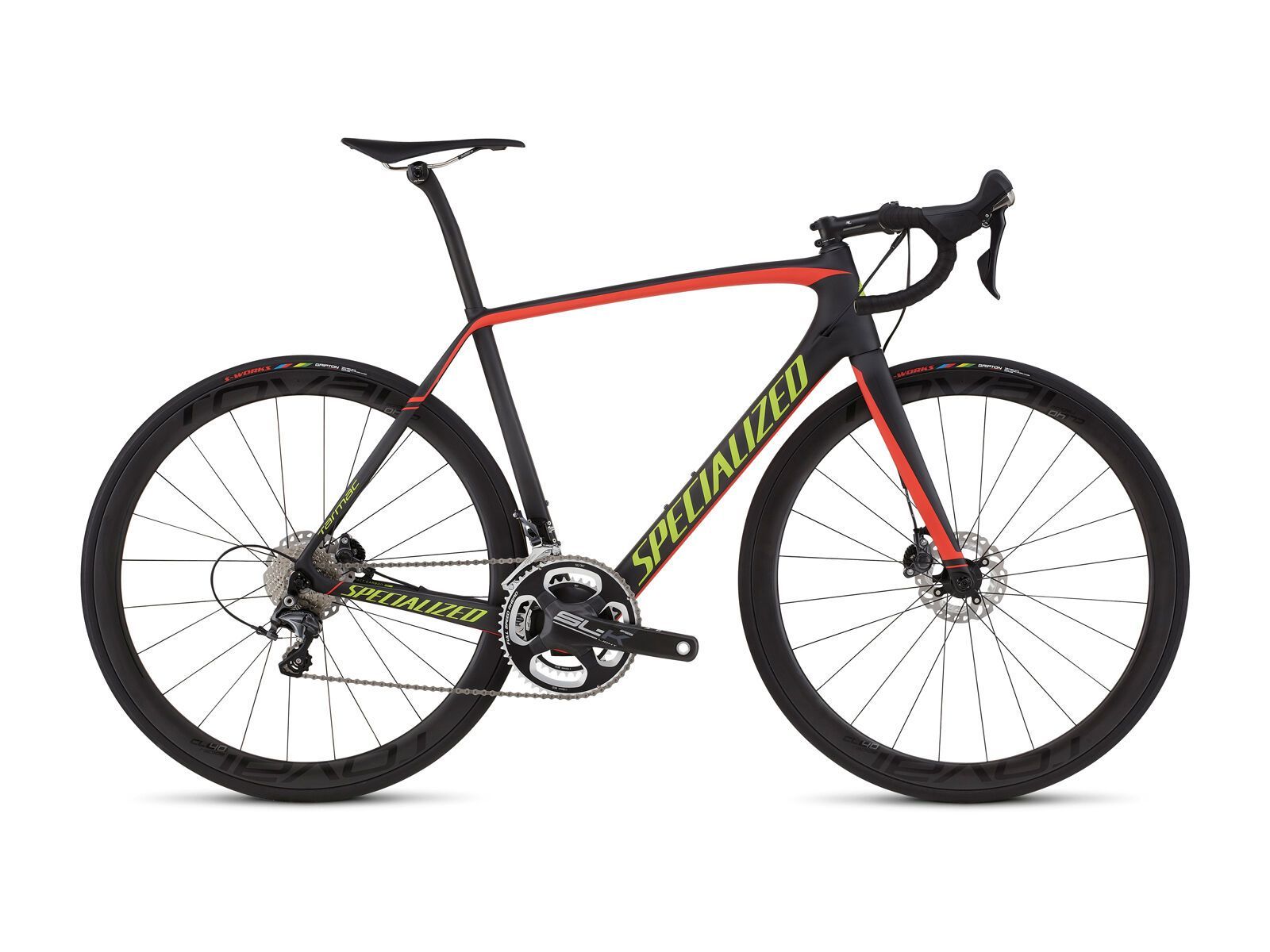 Specialized Tarmac Expert Disc Race, satin carbon/red/hyper - Bild 1