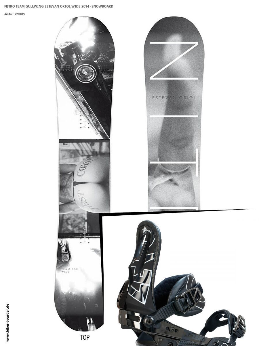 Set: Nitro Team Gullwing Estevan Oriol Wide  +  Zero (476866S) - Bild 1
