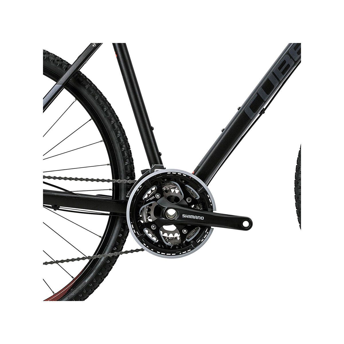 Cube Cross, black grey flashred - Bild 3