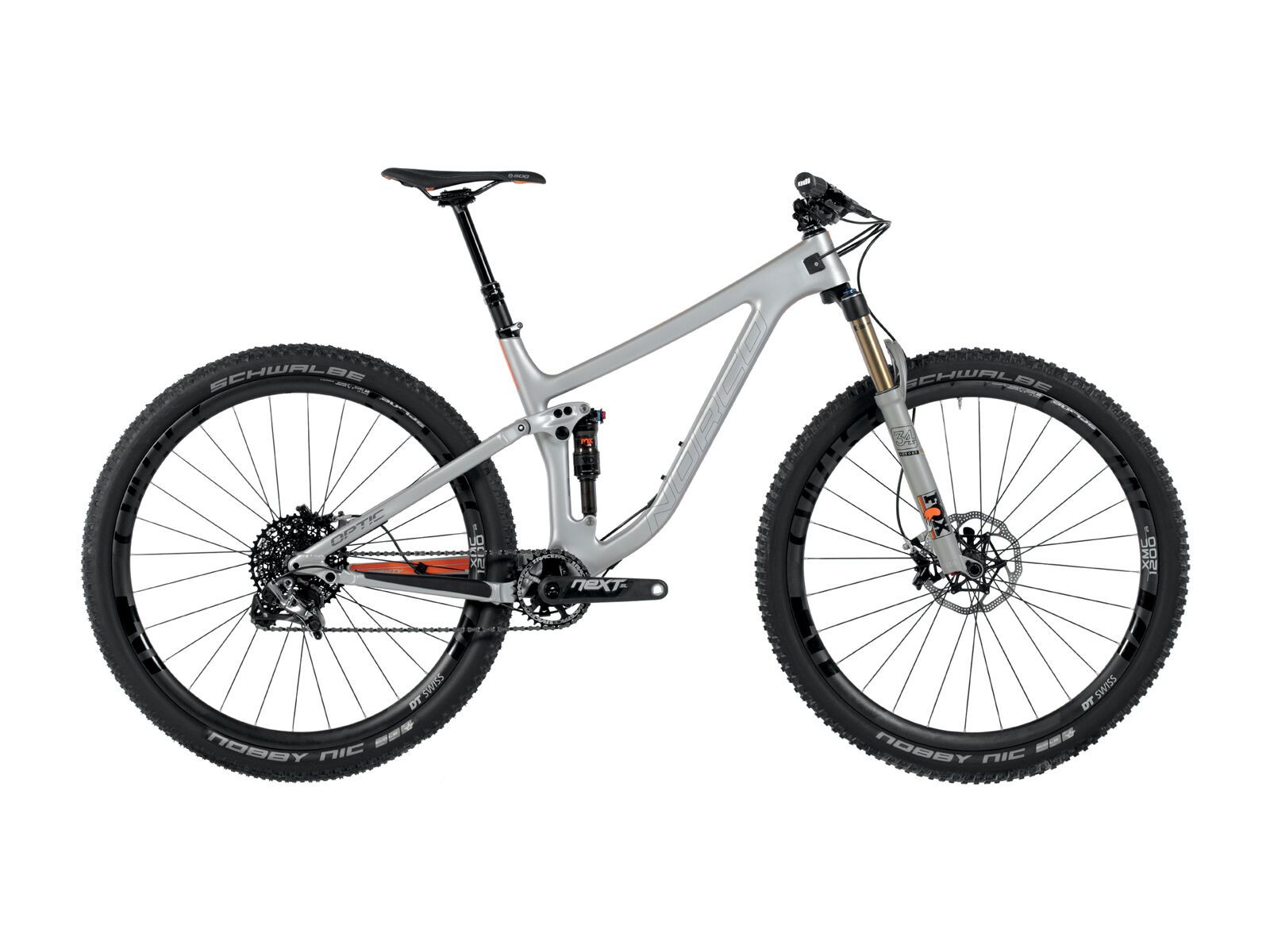 Norco Optic C 9.1, silver/orange - Bild 1