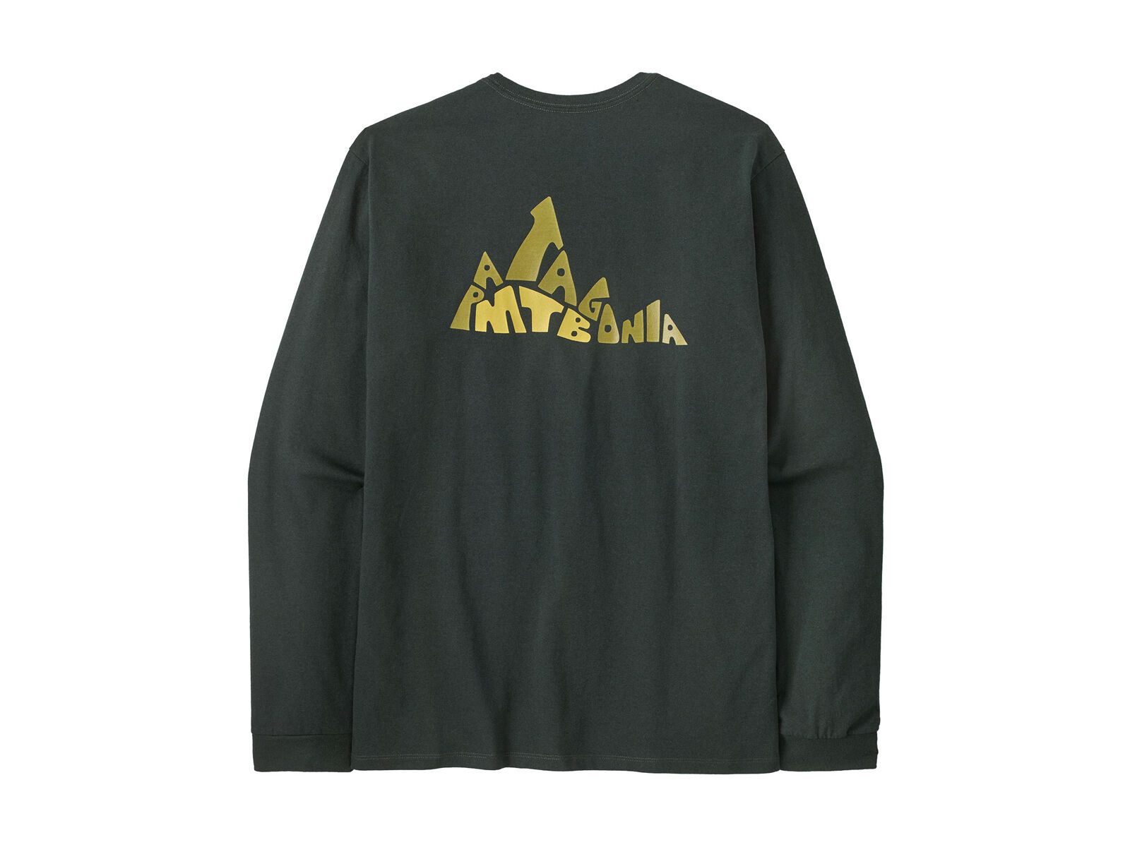 Patagonia Men's Long-Sleeved Berm Logo Responsibili-Tee, old growth green - Bild 2