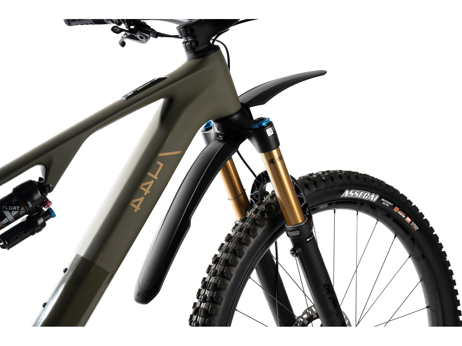 Cube Acid Steckschutzblech Vane Pro 27.5-29 Zoll vorne, black´n´black - Bild 5