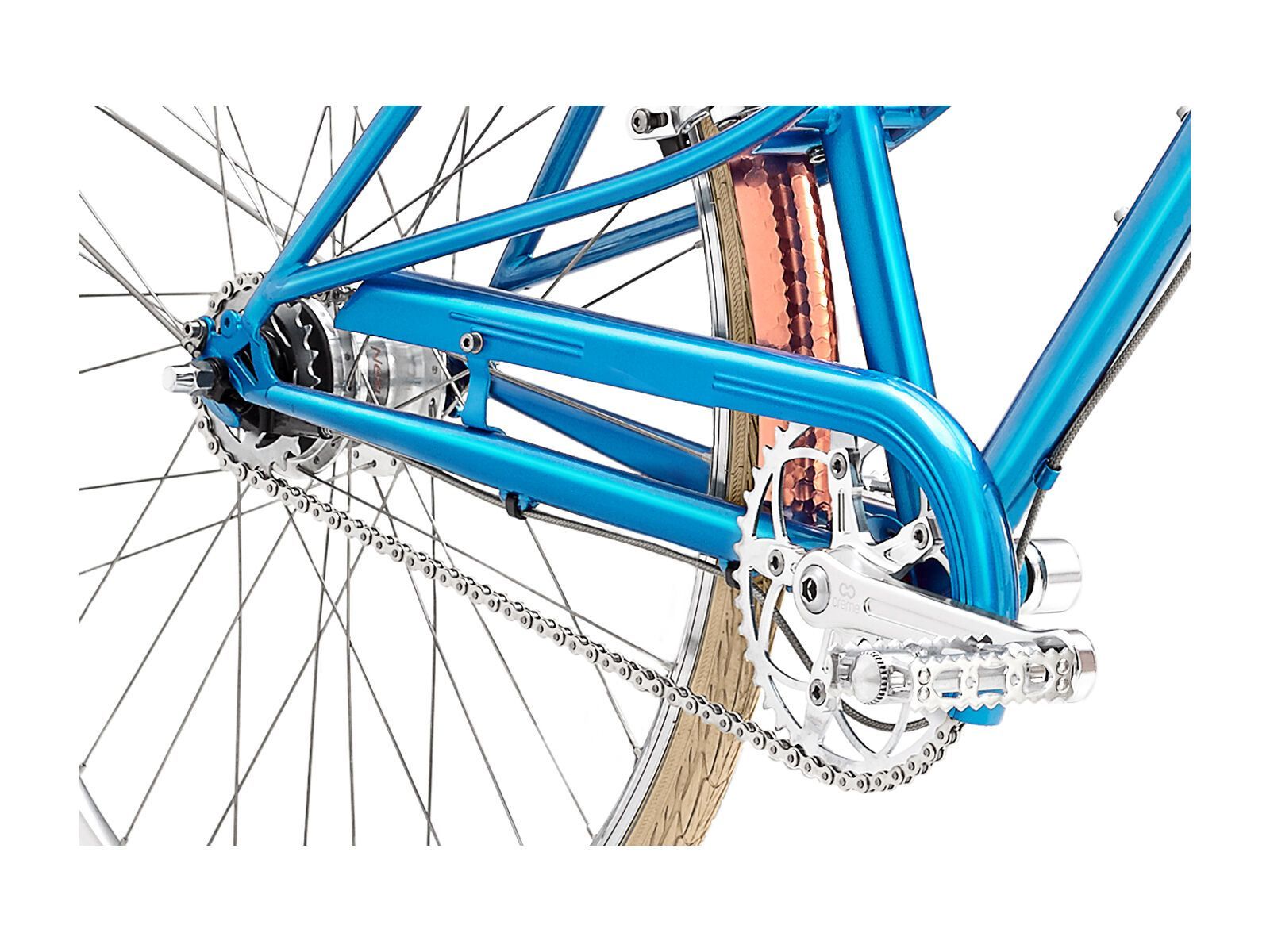 Creme Cycles Caferacer Lady Doppio, azure - Bild 4