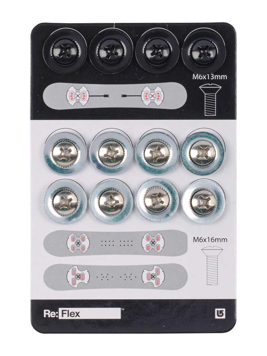 Burton Re:Flex Replacement Hardware, silver - Bild 1